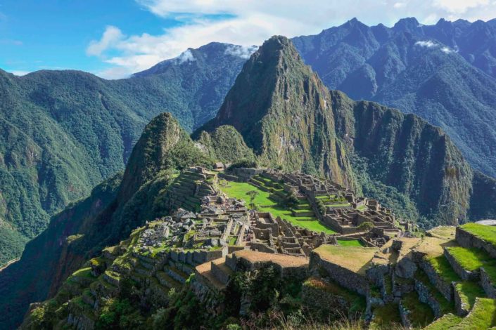 Découverte du célébrissime Machu Picchu